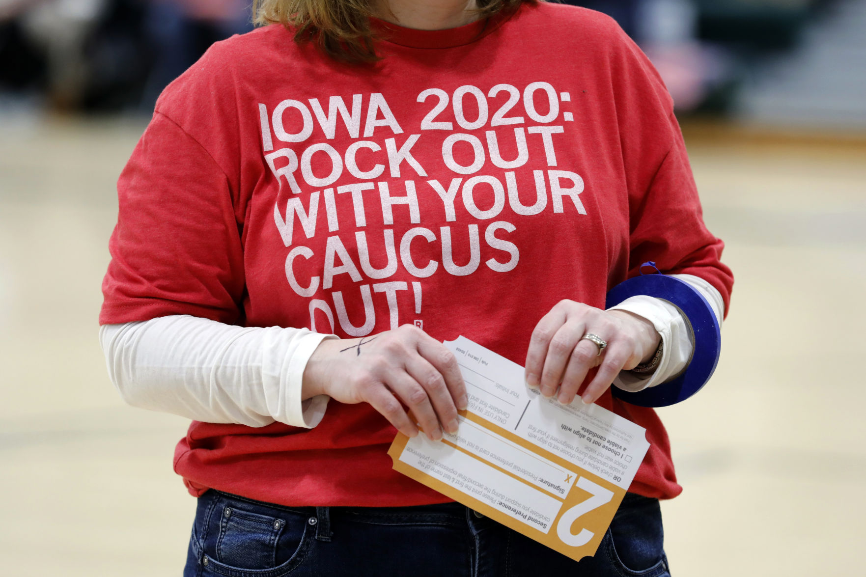 Election 2020 Iowa Caucus